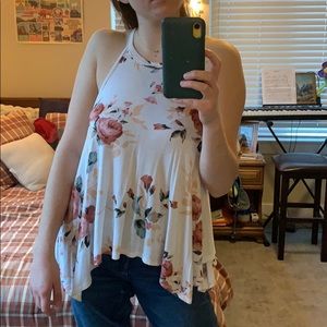 Floral tank top